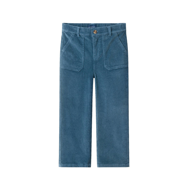 kids-wide-leg-corduroy-pants-blue Sophia's StylePants-1